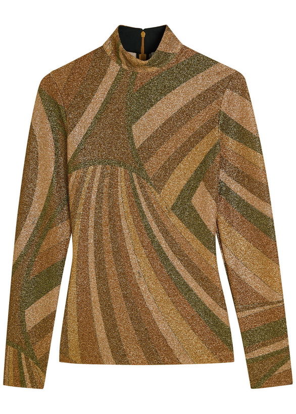 Photo: Pucci Istrice Printed Jersey Shirf Brown
