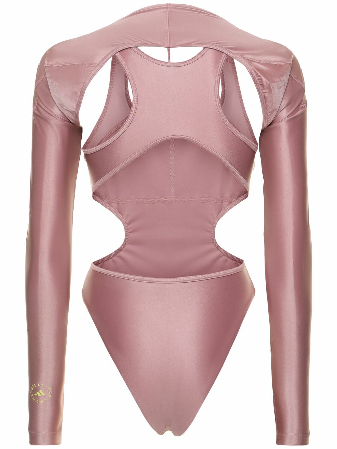 ADIDAS BY STELLA MCCARTNEY - Shiny 2-in-1 Leotard Bodysuit