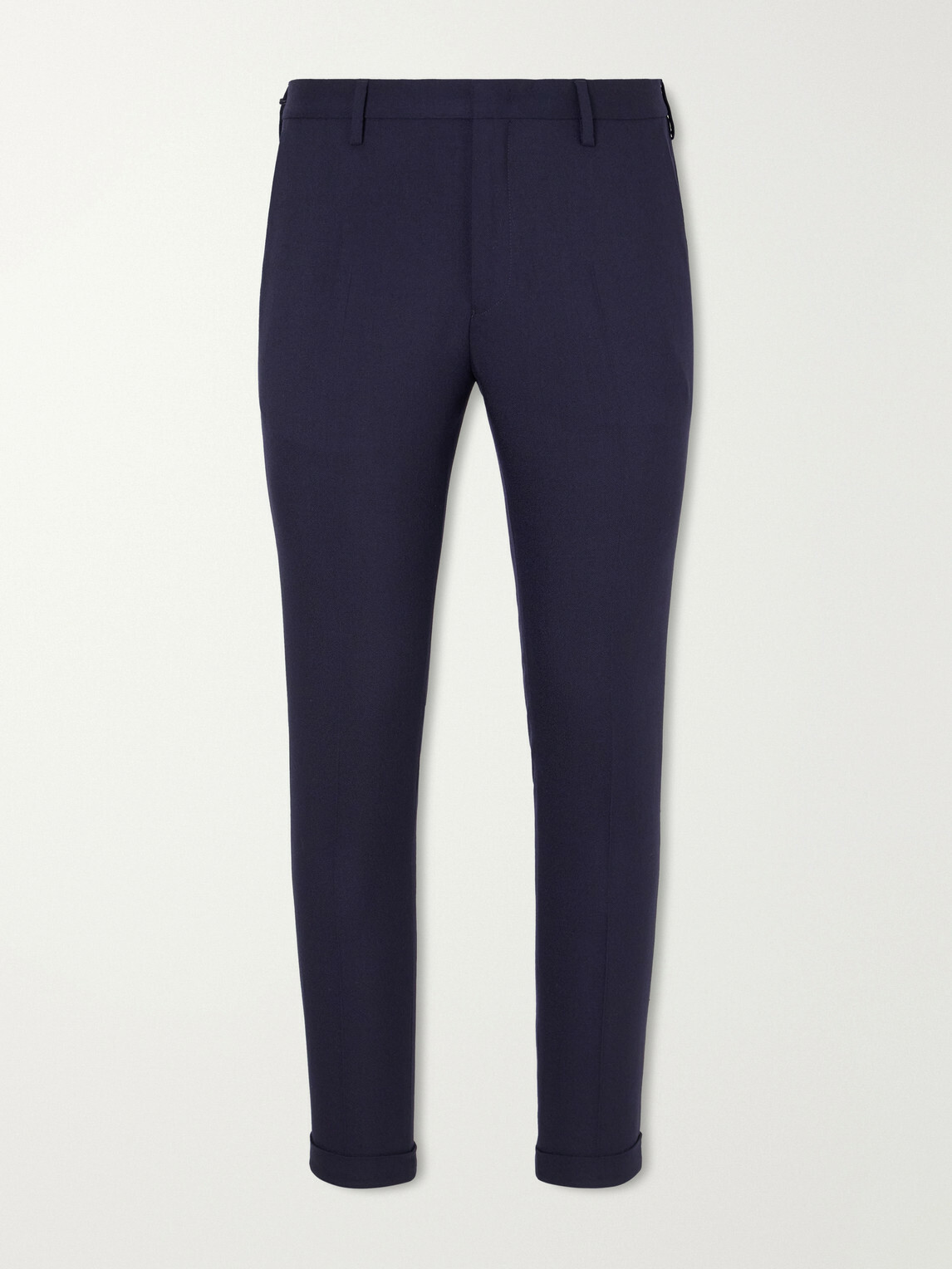 Paul Smith - Tapered Wool-Hopsack Suit Trousers - Blue