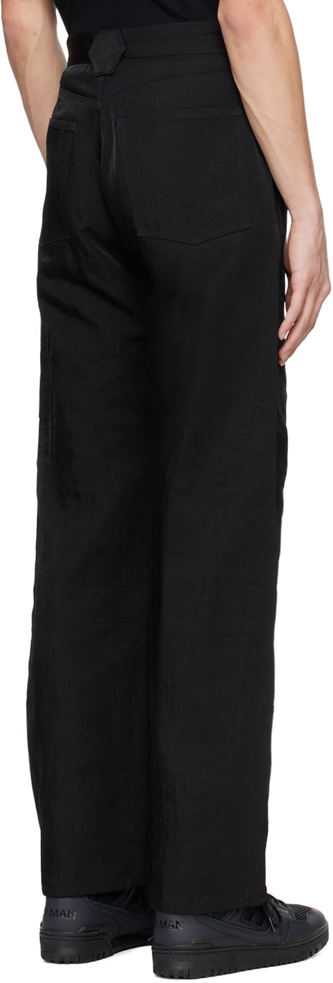 OUAT WORK TROUSERS BLACK - パンツ
