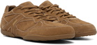 Hugo Brown Faux-Suede Sneakers