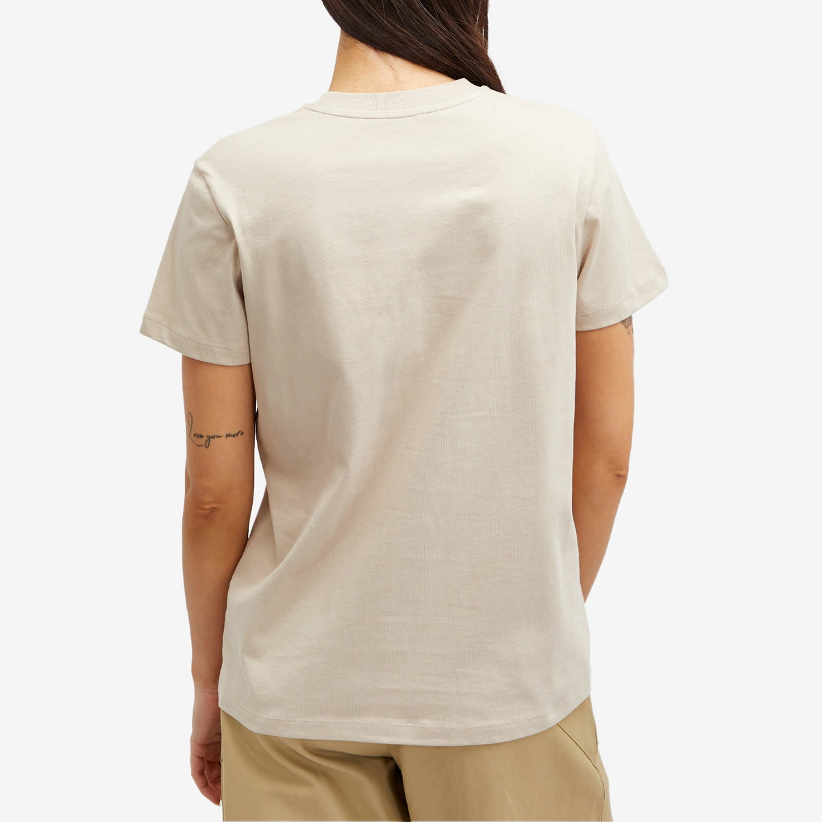 Moncler Women's Logo T-Shirt in Brown Moncler