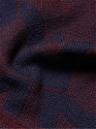 Salvatore Ferragamo - Logo-Jacquard Wool Scarf