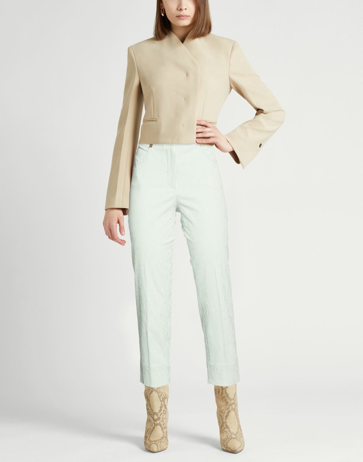 Peserico Womens Pants in Green