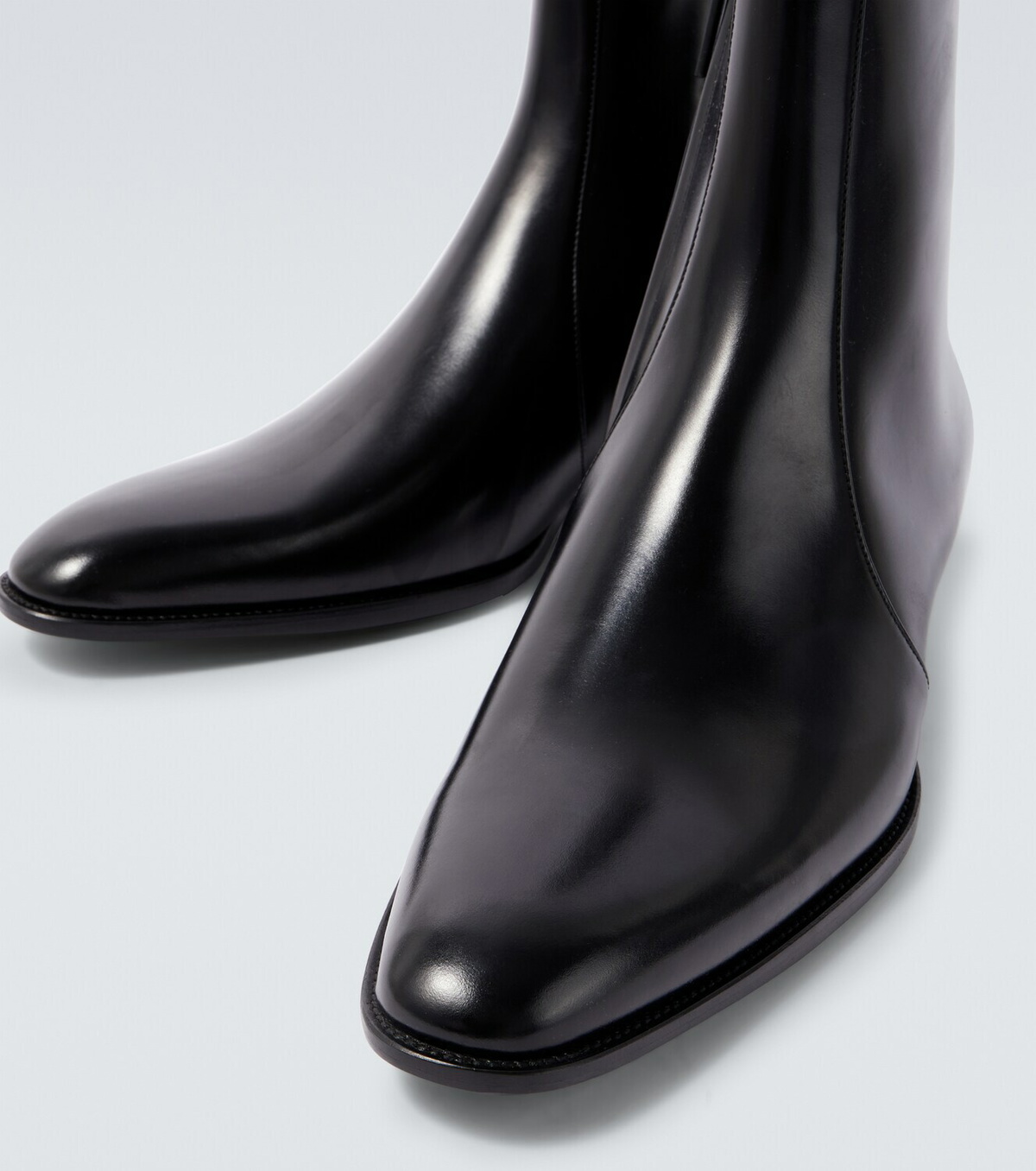 Saint Laurent Roman leather ankle boots