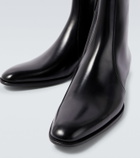 Saint Laurent Roman leather ankle boots