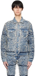 1017 ALYX 9SM Blue Blackmeans Edition Denim Jacket