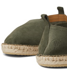 Frescobol Carioca - Suede Espadrilles - Green