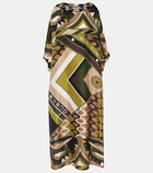 Pucci Sequined silk kaftan