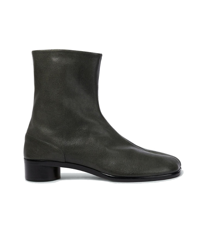 Photo: Maison Margiela - Tabi leather boots