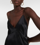Khaite Grisella silk camisole top