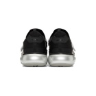 Prada Black and Silver Cloudbust Sneakers
