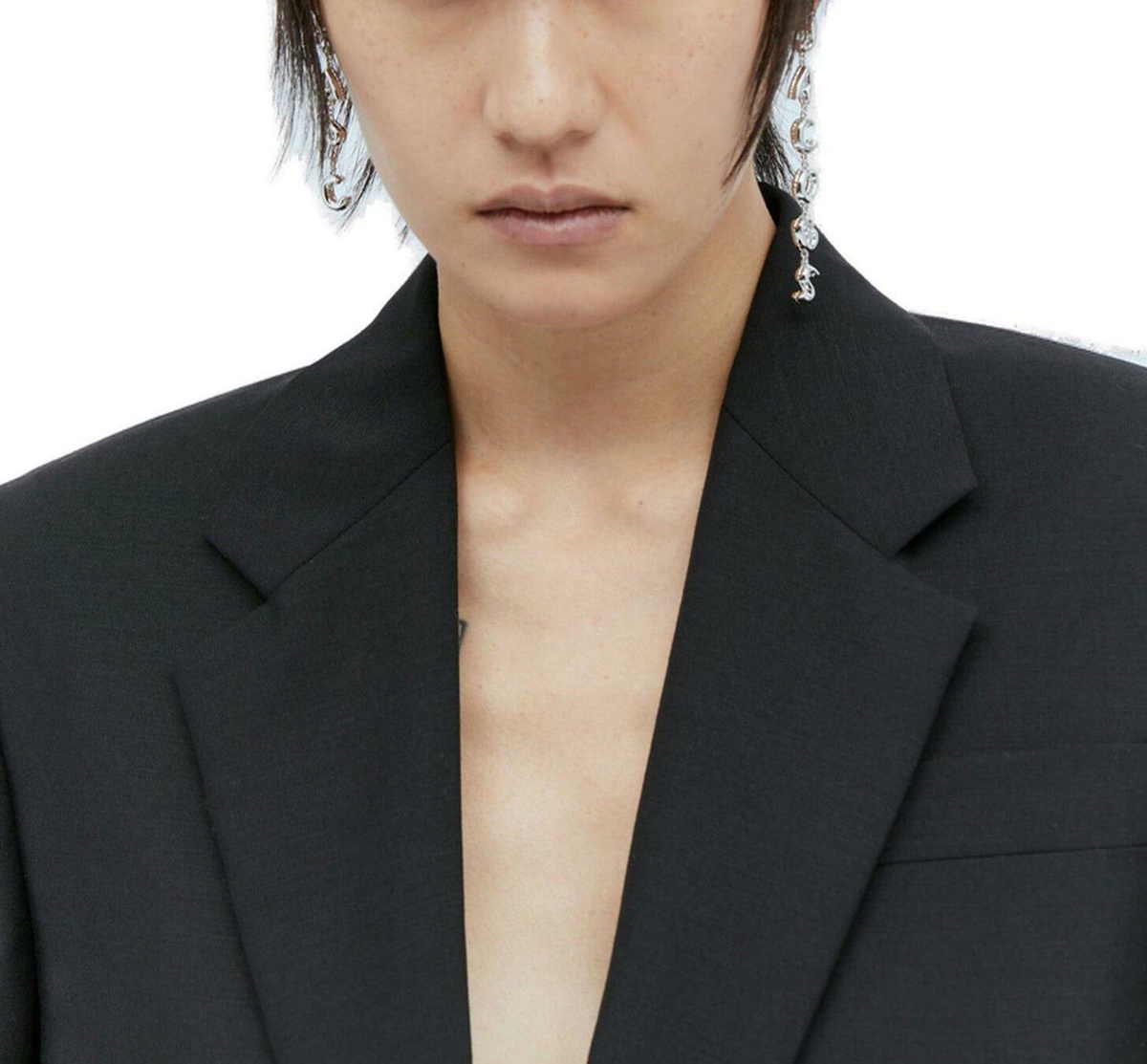 Marc Jacobs Silver J Marc Zipper Earrings Marc Jacobs