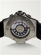 Hublot - Pre-Owned 2008 Big Bang Automatic Chronograph 41mm Stainless Steel and Rubber Watch, Ref. No. 341.SB.131.RX