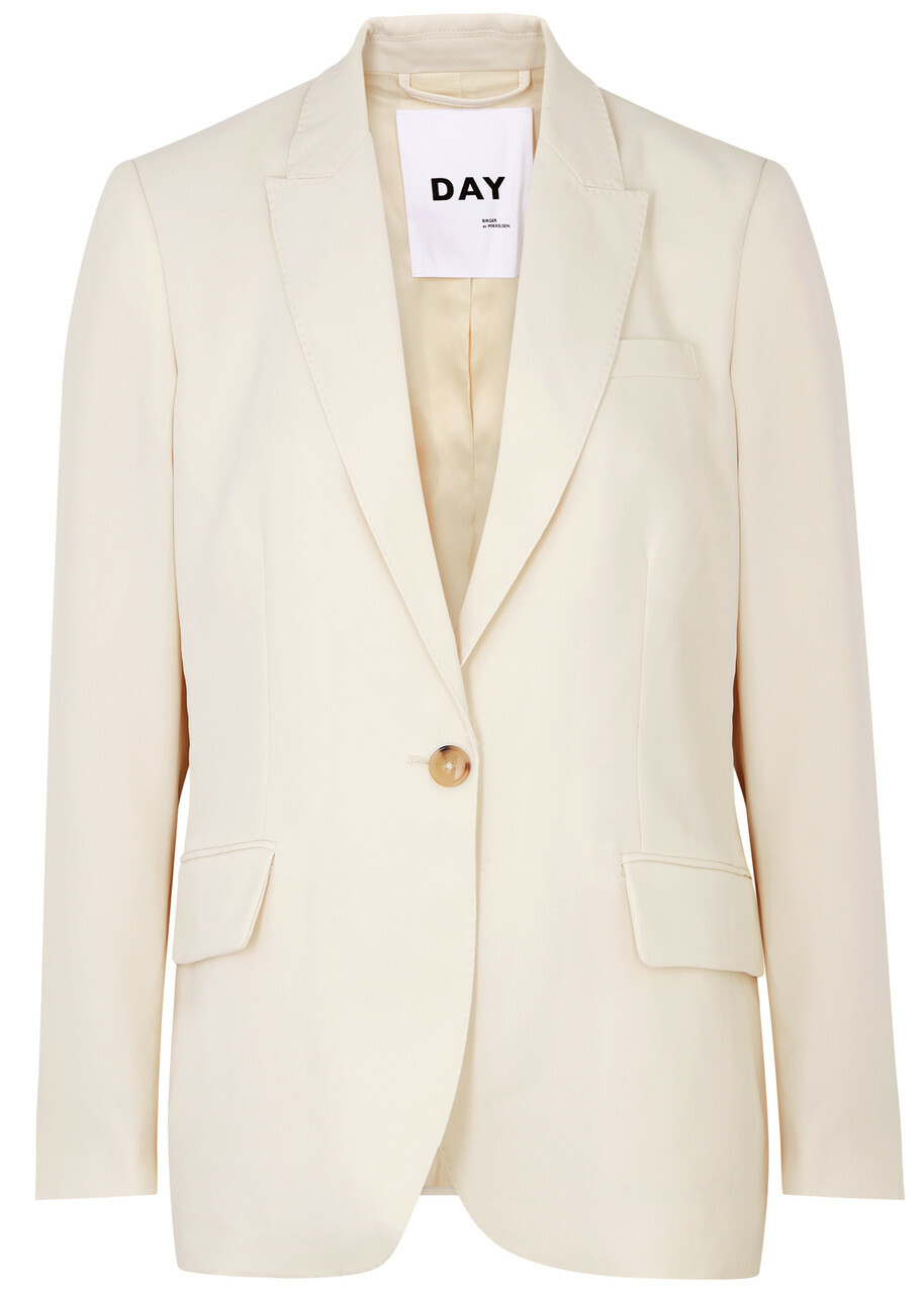 Day Birger ET Mikkelsen Hector Crepe Blazer Ivory