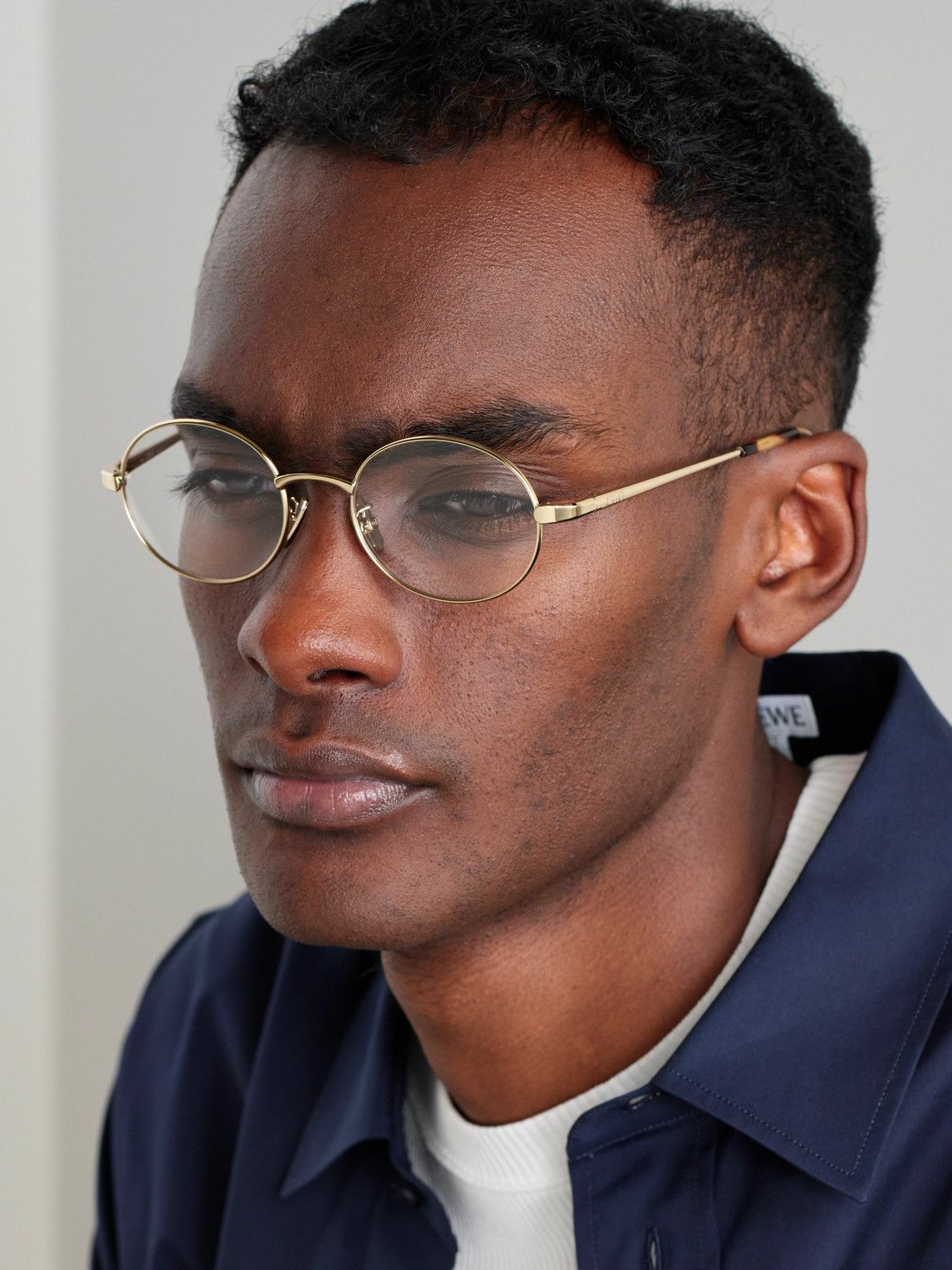 LOEWE - Round-Frame Gold-Tone Optical Glasses Loewe