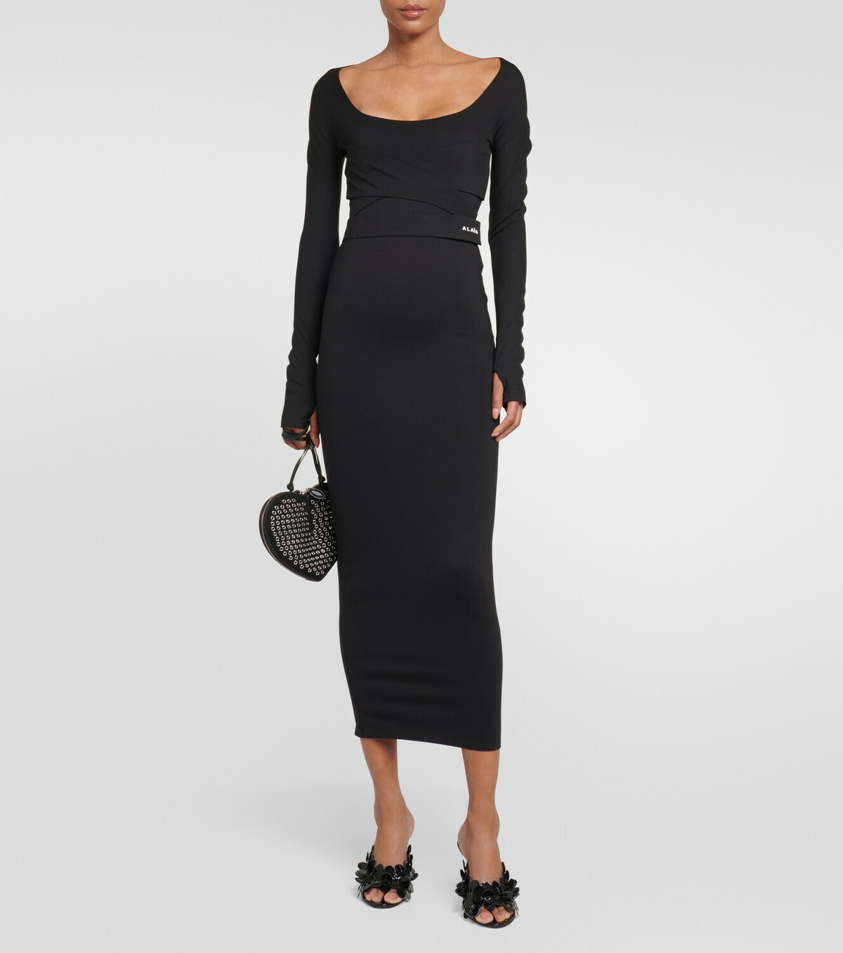 Alaïa Jersey maxi dress ALAÏA