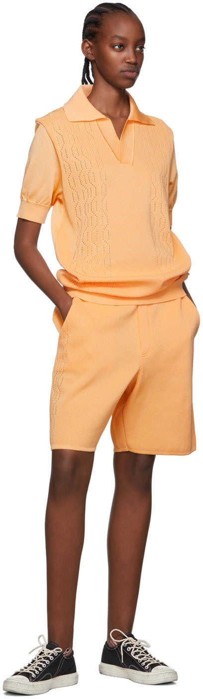 Bianca Saunders Orange Farah Edition Gibbs Polo