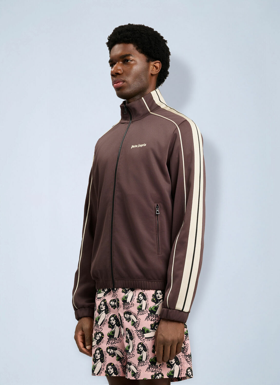 Palm Angels Classic Logo Vintage Track Jacket
