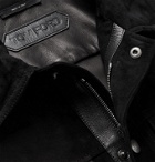 TOM FORD - Suede Shirt Jacket - Black