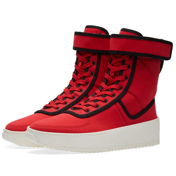 Photo: Fear Of God Military Sneaker Red