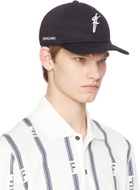 Ferragamo Navy Maxi-F Baseball Cap