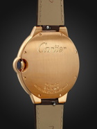 Cartier - Ballon Bleu de Cartier Automatic 40mm 18-Karat Pink Gold and Alligator Watch, Ref. No. WGBB0035