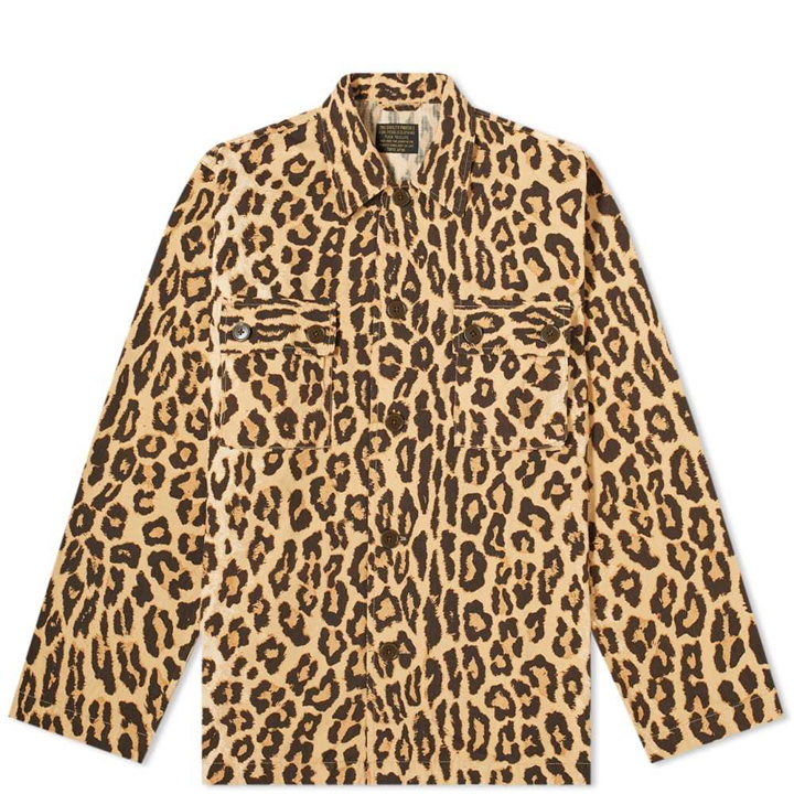 Photo: Wacko Maria Leopard Army Shirt