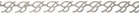 Blumarine Silver Logo Chain Belt