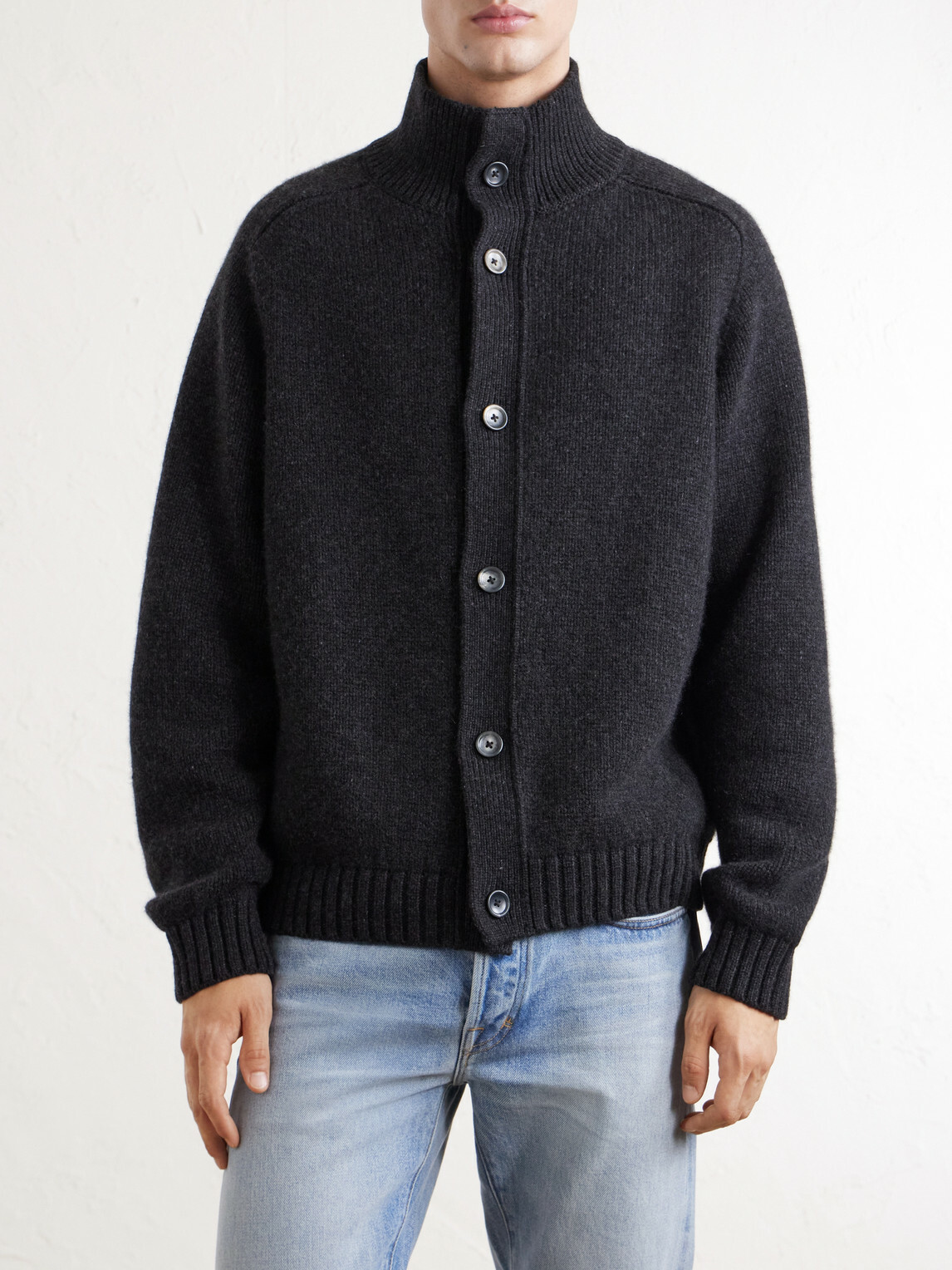 TOM FORD - Cashmere Cardigan - Gray