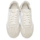 Loewe White and Off-White Ballet Runner Sneakers