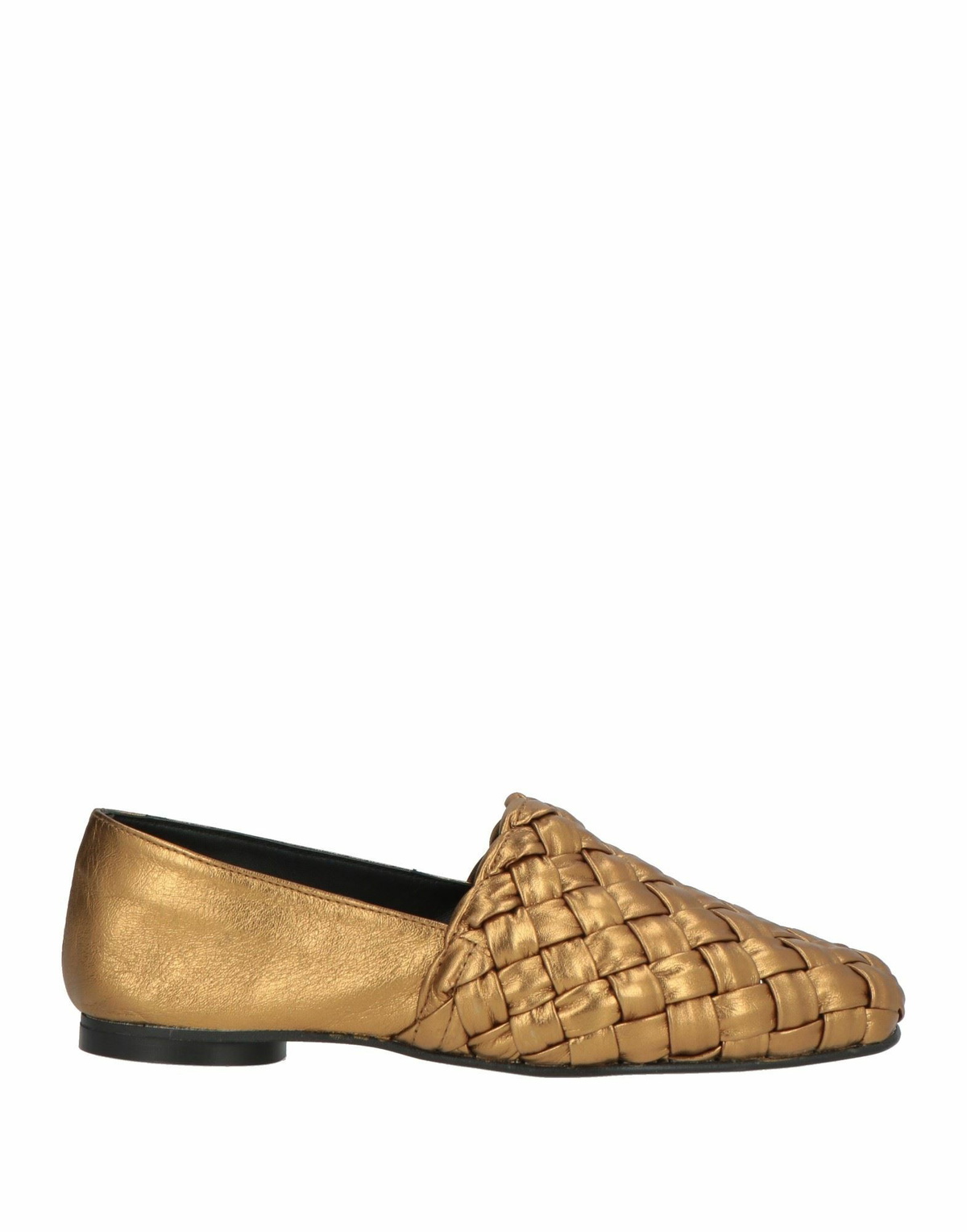 Castañer Womens Loafers in Gold