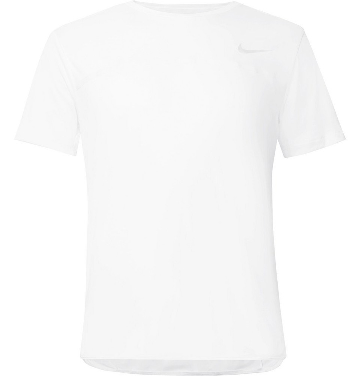 Photo: Nike Tennis - NikeCourt Challenger Dri-FIT Tennis T-Shirt - Men - White
