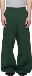 Entire Studios Green Full Sweatpants