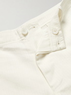 SMR Days - Calangute Herringbone Cotton-Twill Shorts - Neutrals