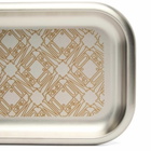 Service Projects x END. Serving Tray in Brushed Steel 