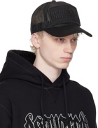 Dsquared2 Black Paneled Cap