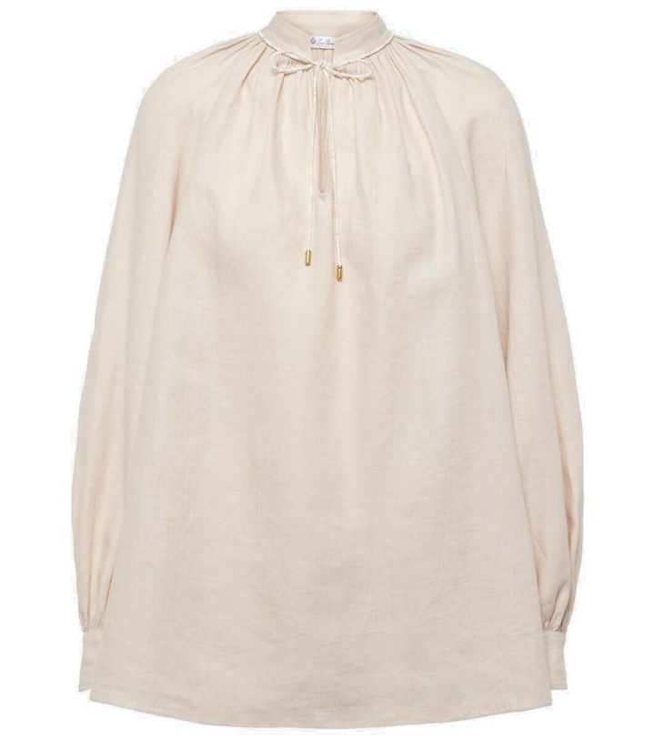 Photo: Loro Piana Linen blouse