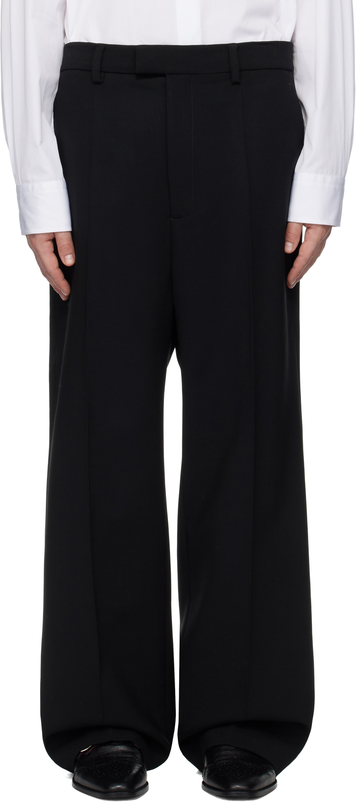 VETEMENTS Black Tailored Pants
