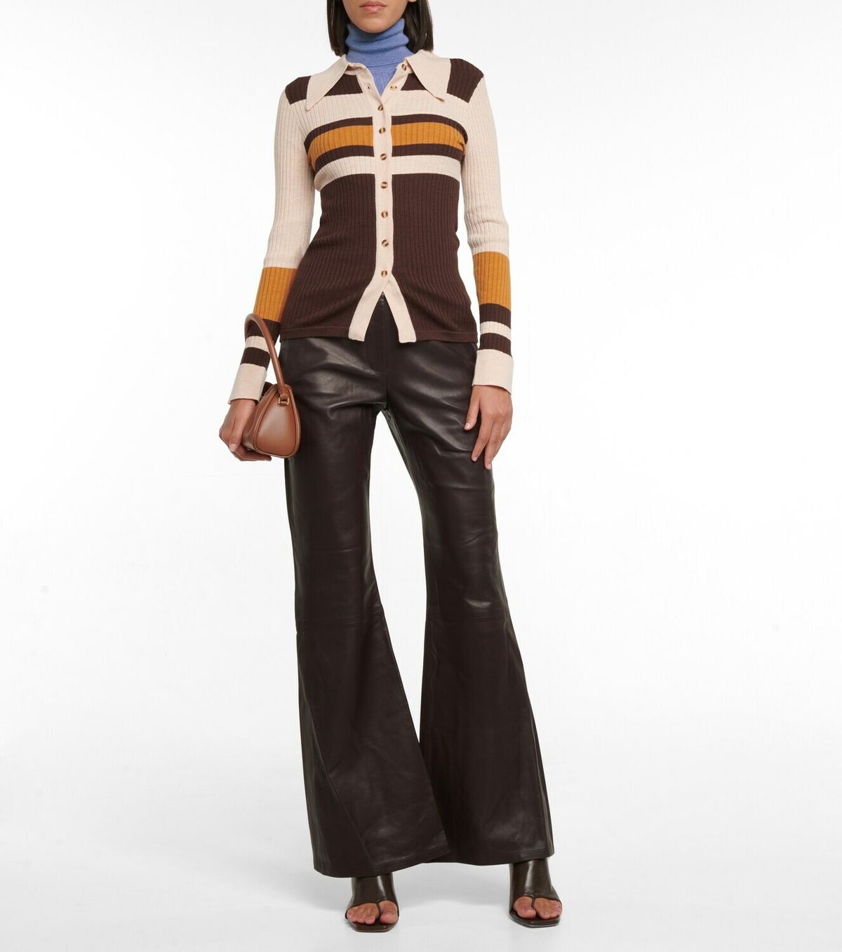 Dodo Bar Or Ribbed-knit turtleneck sweater
