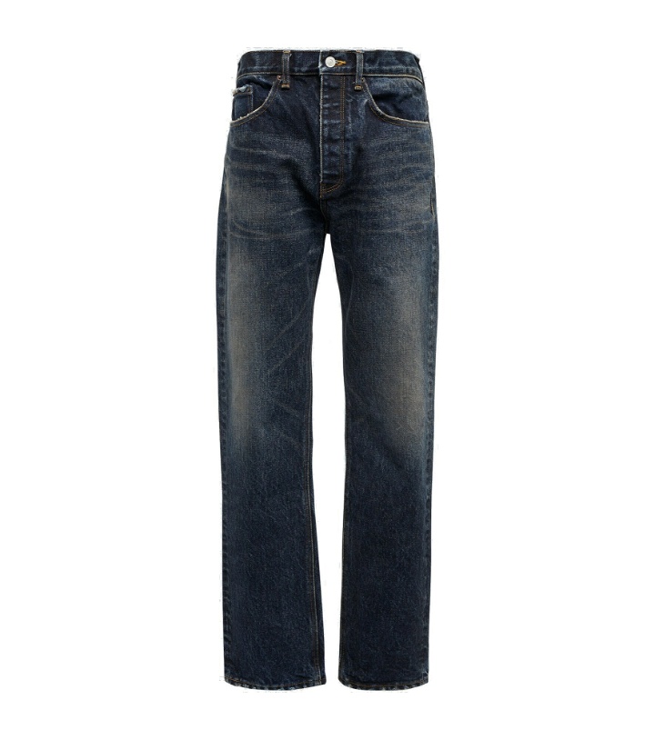 Photo: Balenciaga - Mid-rise straight jeans