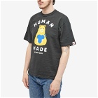 Human Made Men's Bear Heart T-Shirt in Black