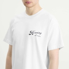 Ronning Men's Records T-Shirt in Oat