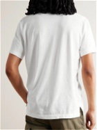 James Perse - Slub Cotton and Linen-Blend Jersey T-Shirt - White