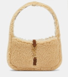 Saint Laurent Le 5 à 7 Mini shearling shoulder bag
