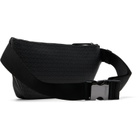 Hugo Gray Grained Faux-Leather Belt Bag