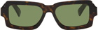 RETROSUPERFUTURE Tortoiseshell Pilastro Sunglasses