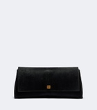 Khaite Audrey Medium calf hair clutch