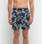 Onia - Charles Long-Length Printed Swim Shorts - Blue