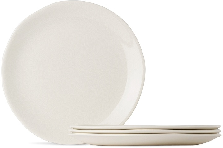 Photo: JAR CERAMISTES White Large Round Maguelone Plate Set